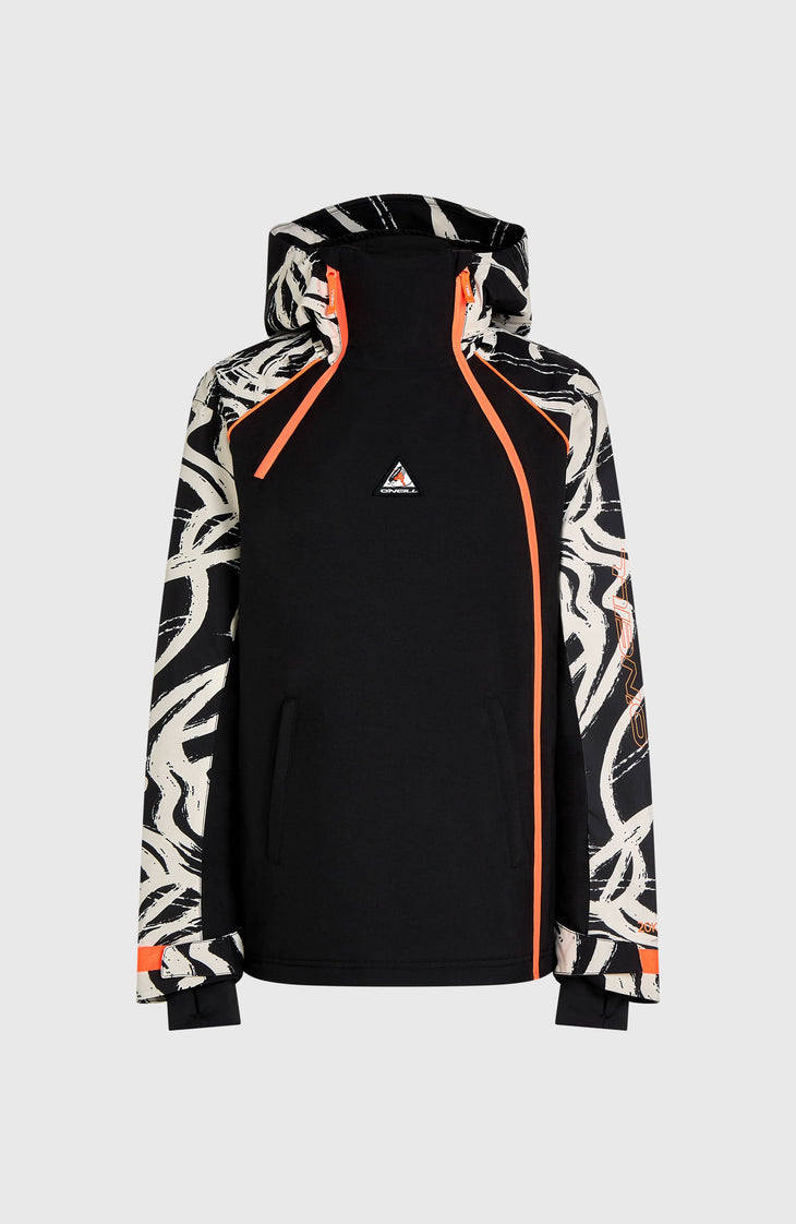 FWC'Play Asymmetric Ski- und Snowboardjacke | White Snowtracks