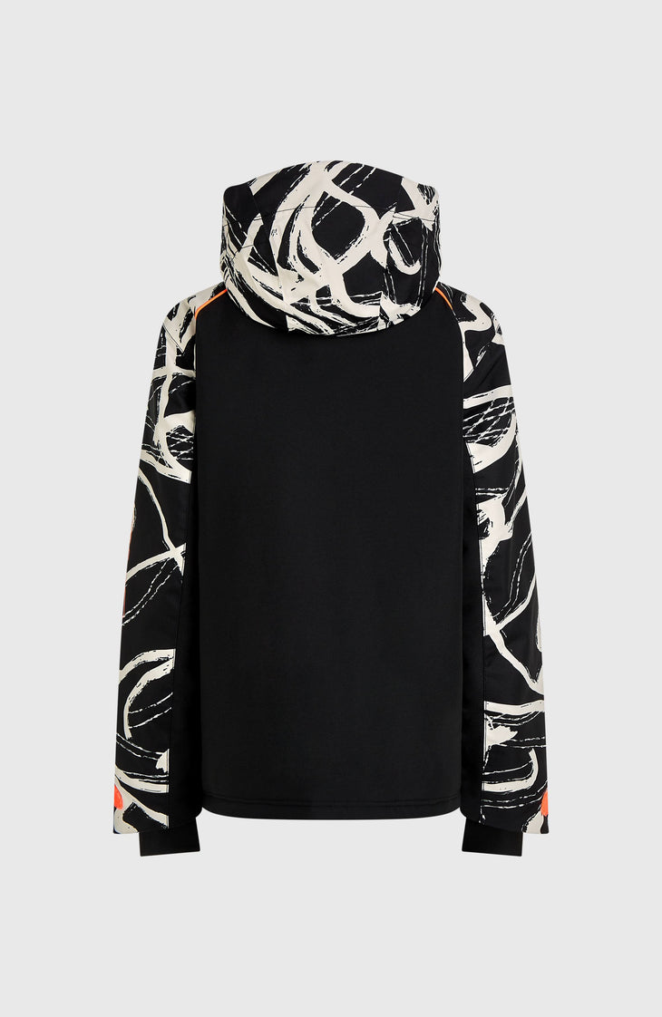 FWC'Play Asymmetric Ski- und Snowboardjacke | White Snowtracks