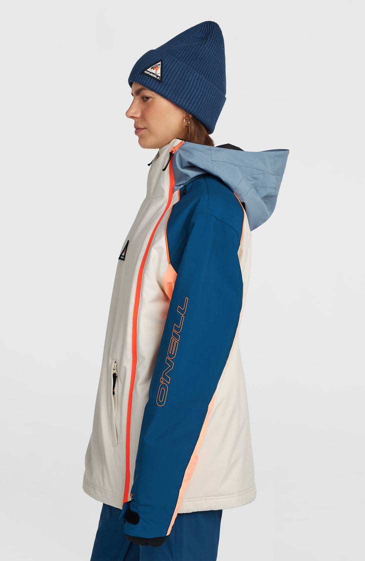 FWC'Play Asymmetric Ski- und Snowboardjacke | Murky Water Colour Block