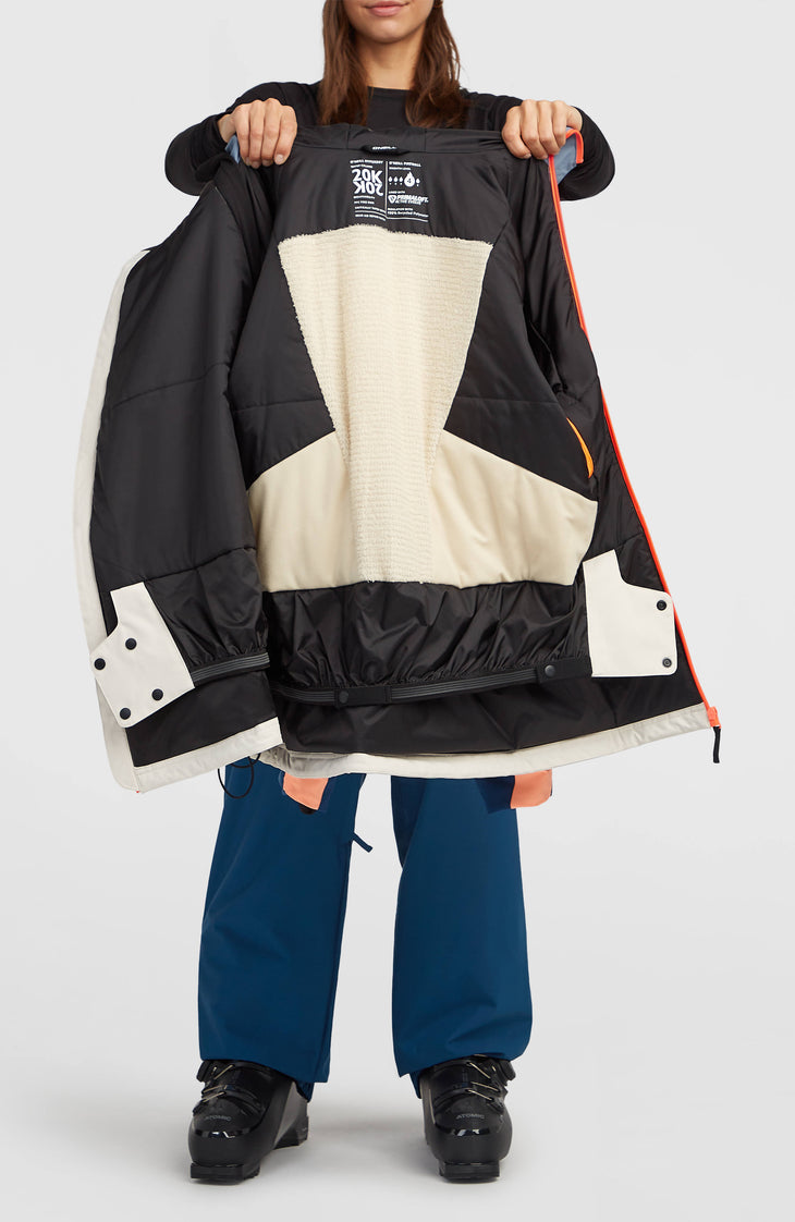 FWC'Play Asymmetric Ski- und Snowboardjacke | Murky Water Colour Block