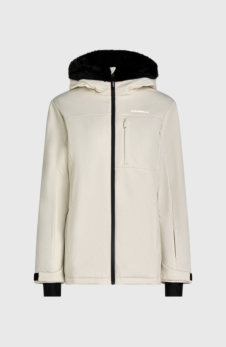 FWC'Cruz Softshell-Skijacke | Linen White