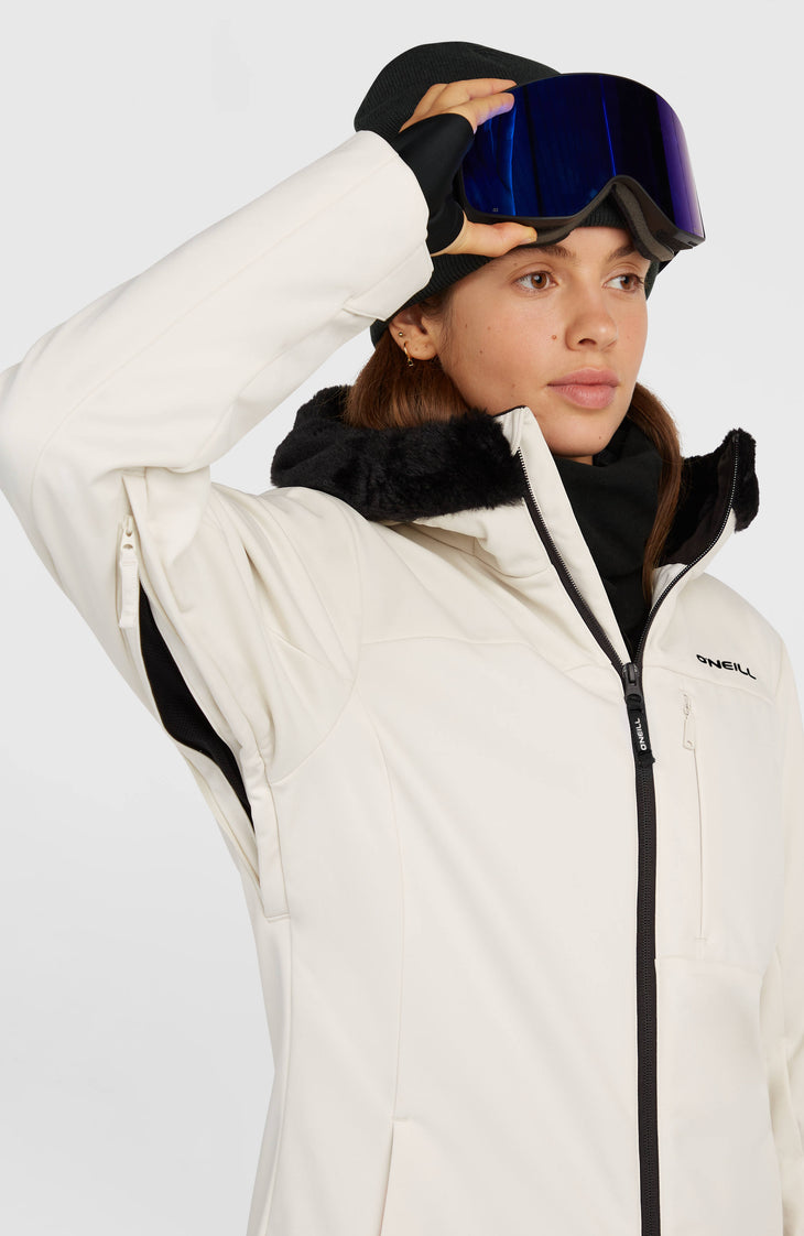 FWC'Cruz Softshell-Skijacke | Linen White
