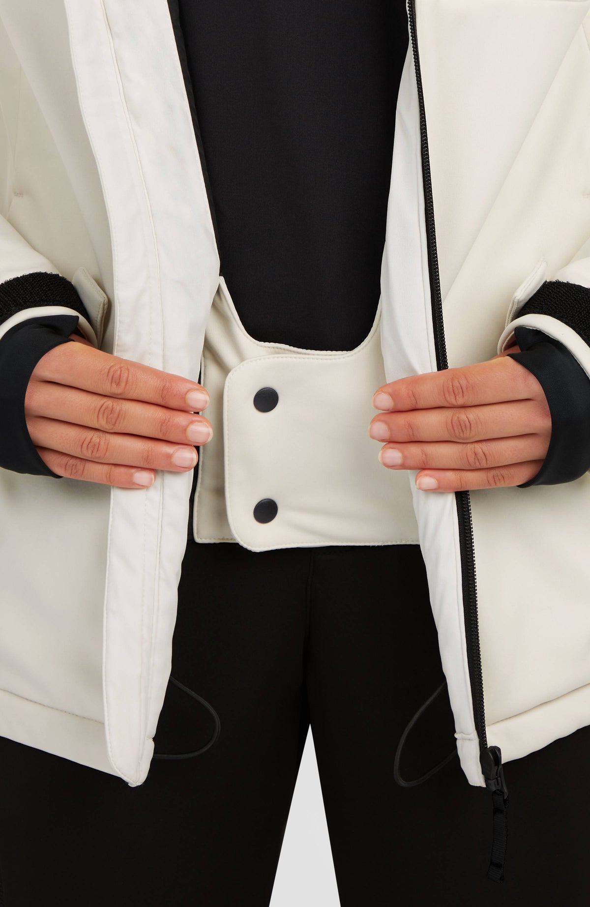 FWC'Cruz Softshell-Skijacke | Linen White