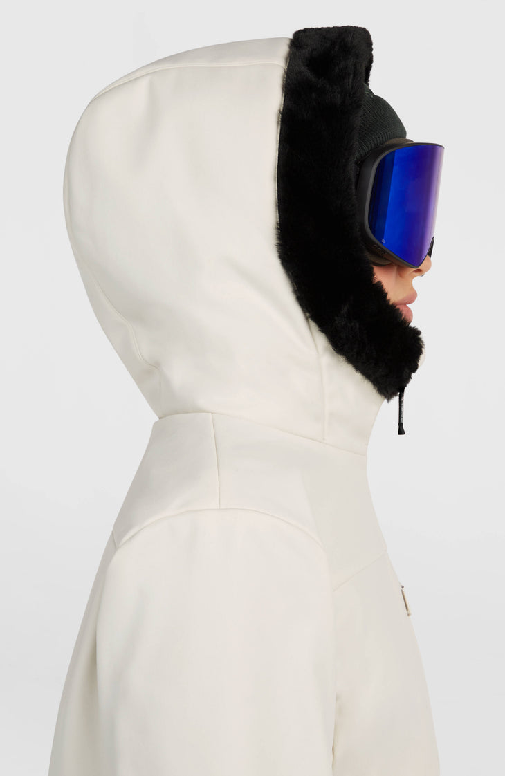 FWC'Cruz Softshell-Skijacke | Linen White