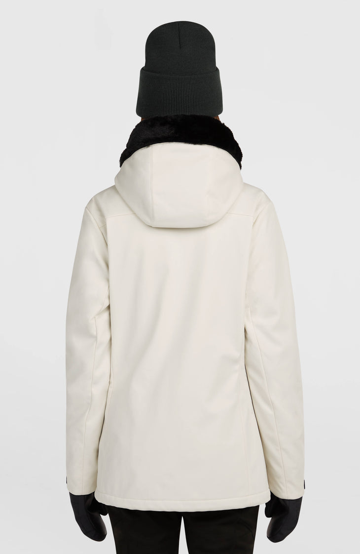 FWC'Cruz Softshell-Skijacke | Linen White