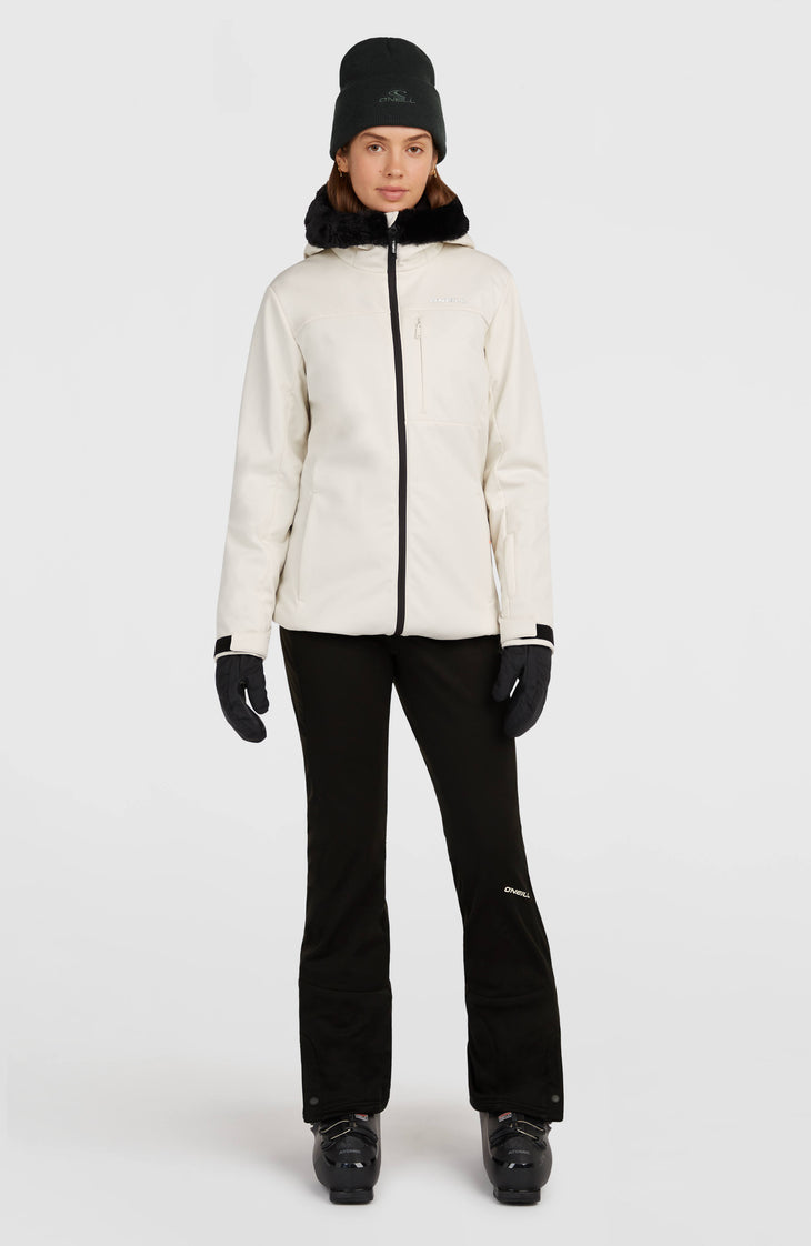 FWC'Cruz Softshell-Skijacke | Linen White