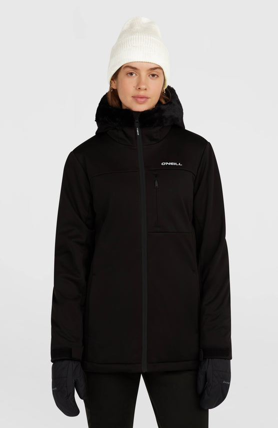 FWC'Cruz Softshell-Skijacke | Black Out