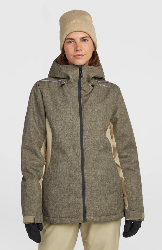 FWC'Cruz Melange Skijacke | Olive Blush