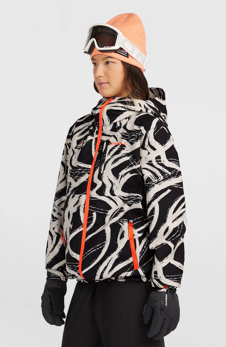 FWC'Play Park Ski- und Snowboardjacke | White Snowtracks