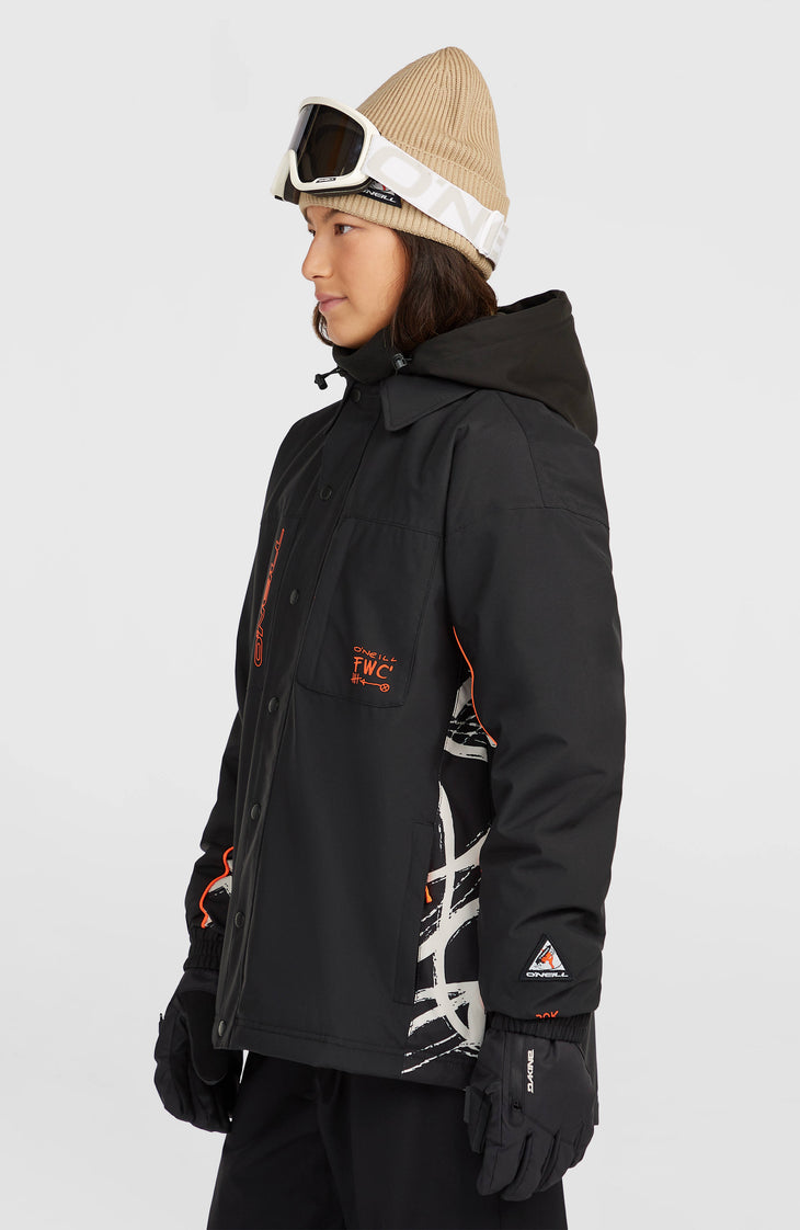 FWC'Play Shacket Ski- und Snowboardjacke | Black Out