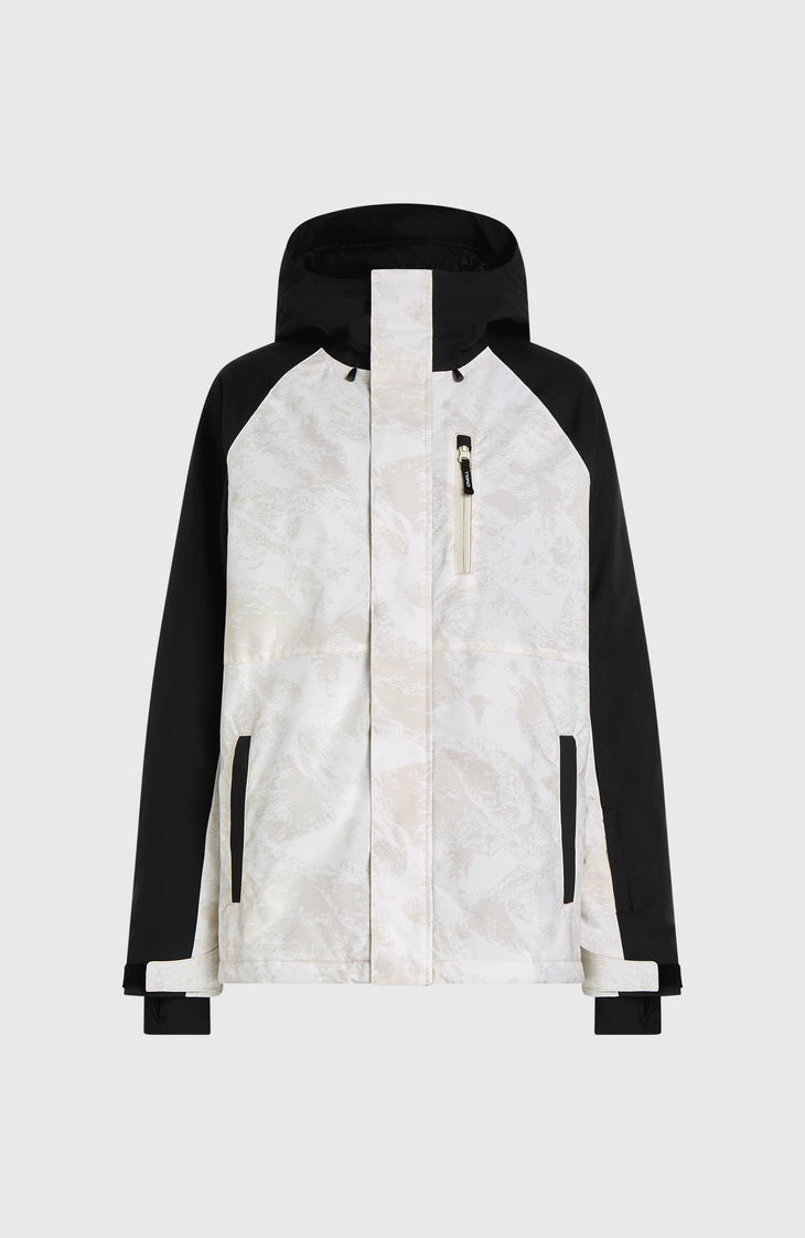 FWC'Cruz Raglan Skijacke | White Mountain Landscape