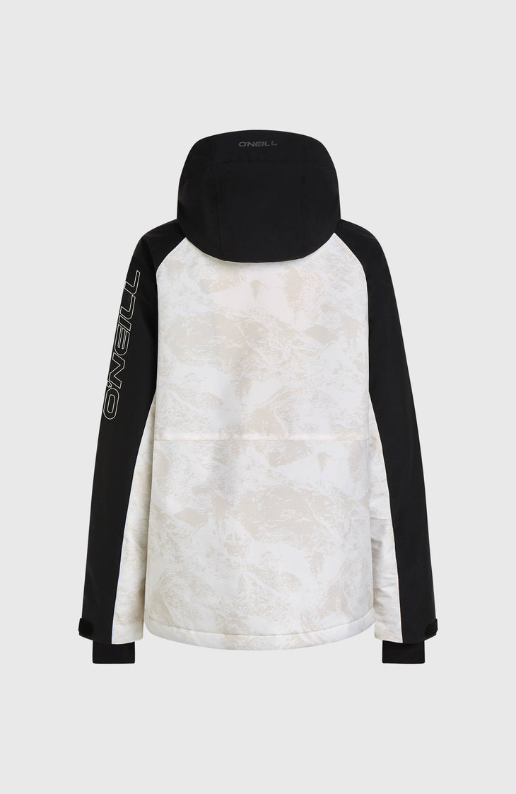 FWC'Cruz Raglan Skijacke | White Mountain Landscape