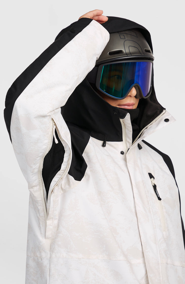 FWC'Cruz Raglan Skijacke | White Mountain Landscape