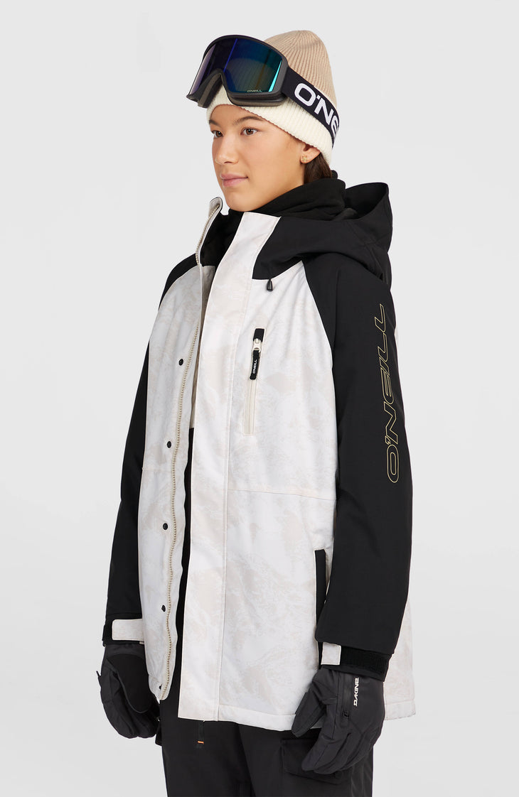 FWC'Cruz Raglan Skijacke | White Mountain Landscape