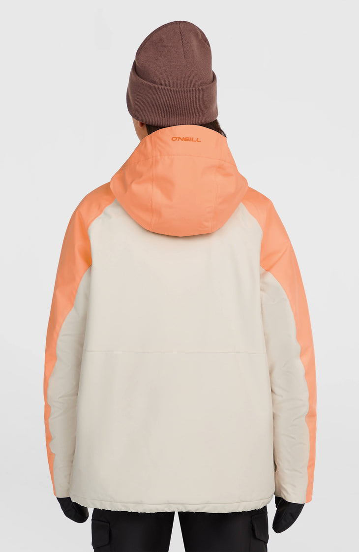 FWC'Cruz Raglan Skijacke | Funky Peach Colour Block