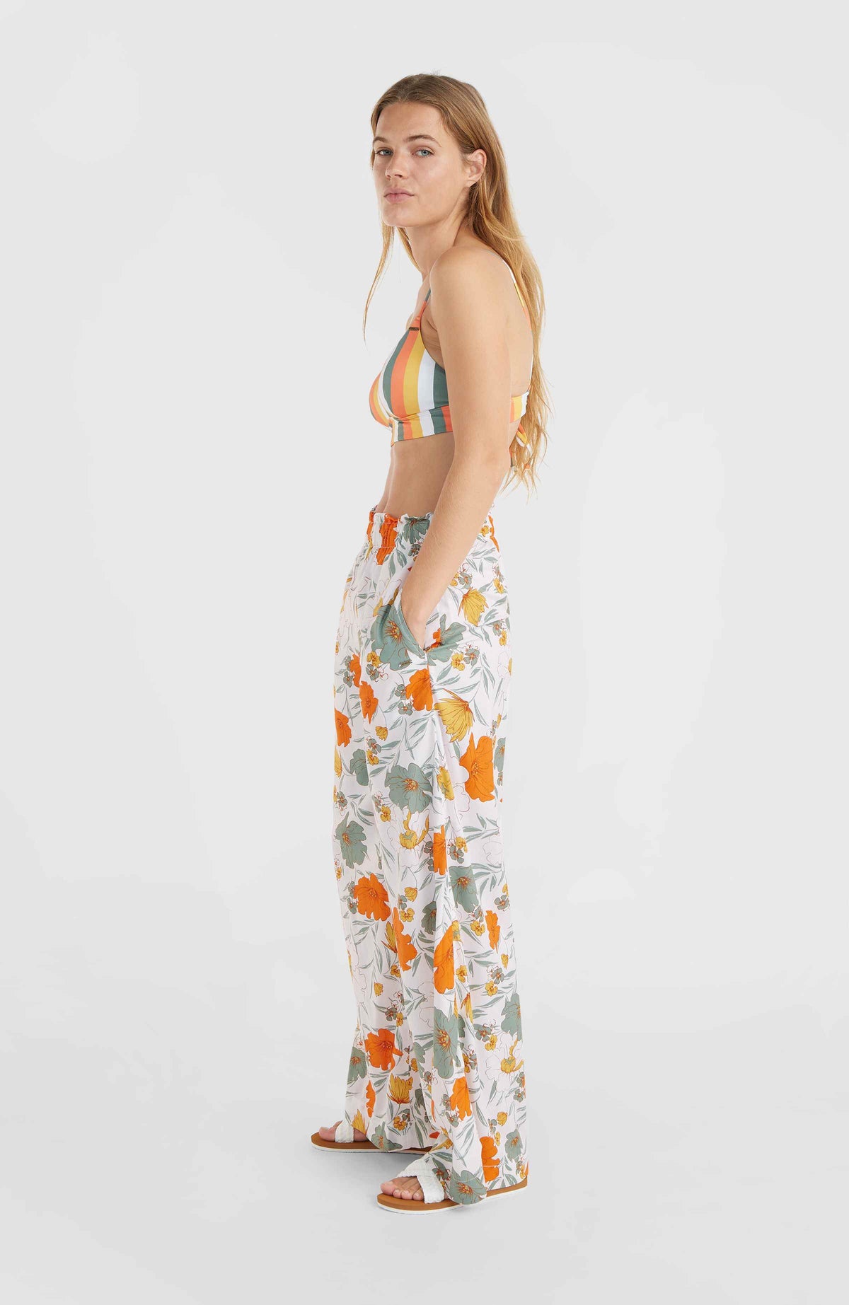 Malia Beach Hose | White Bluemchen