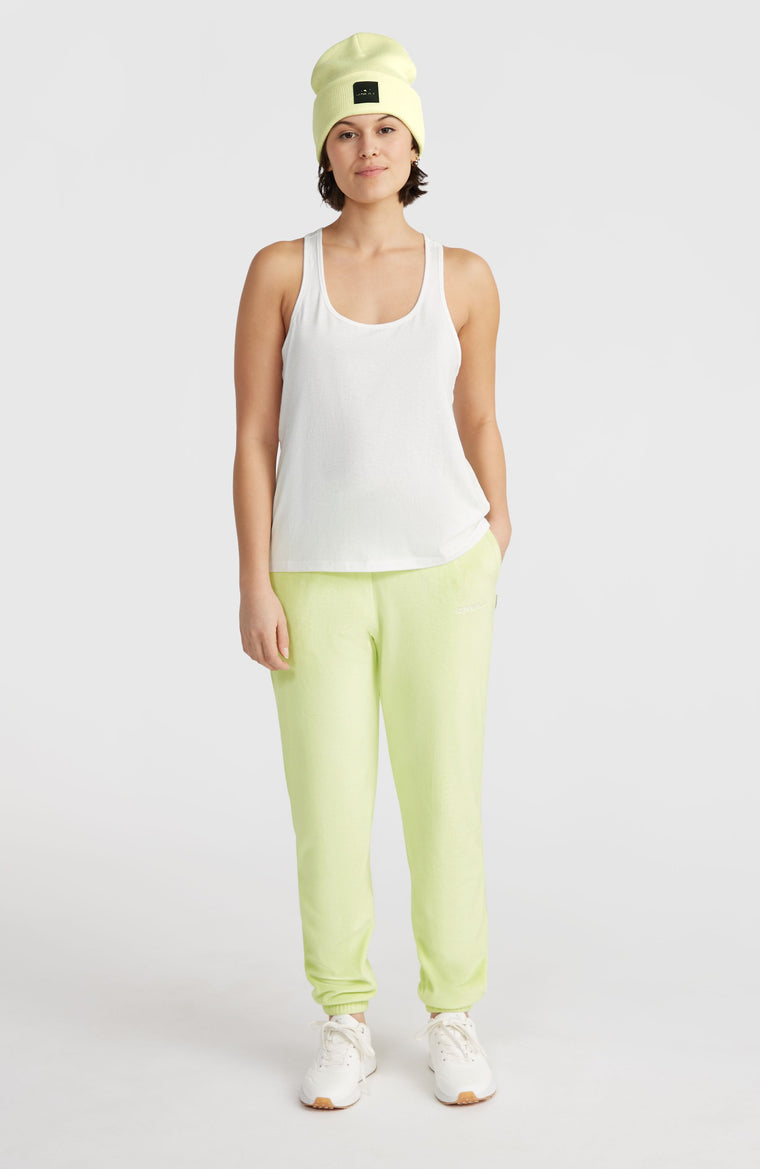 Velour Jogginghose | Lime Wash Velour Jogginghose | Lime Wash