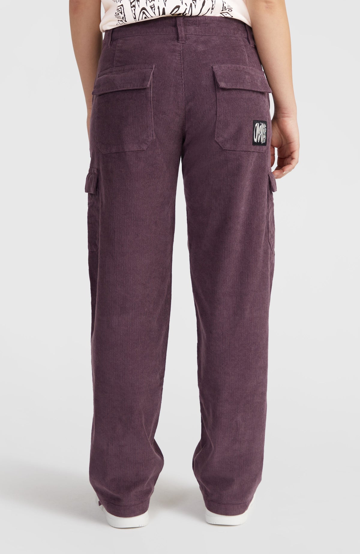Surf Heroes Cord-Cargohose | Mauve Miracle
