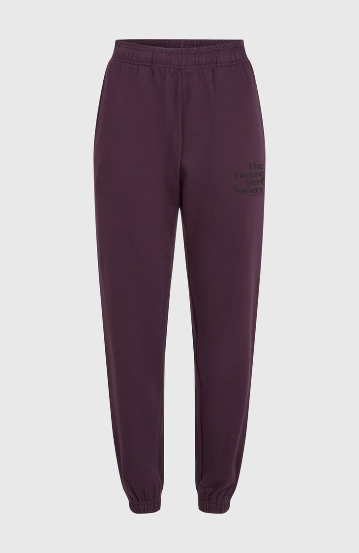 Future Surf Society Jogginghose | Aubergine