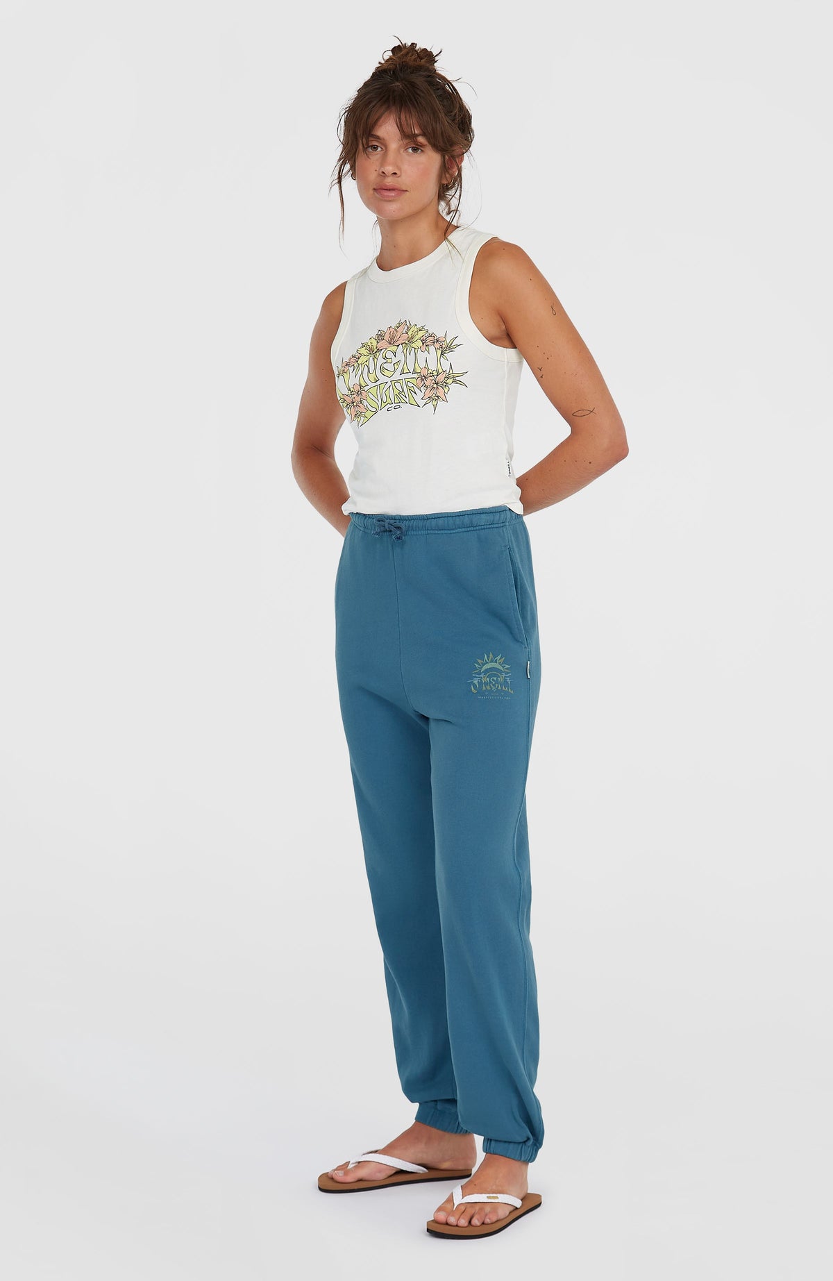 Beach Vintage Jogginghose | Copen Blue