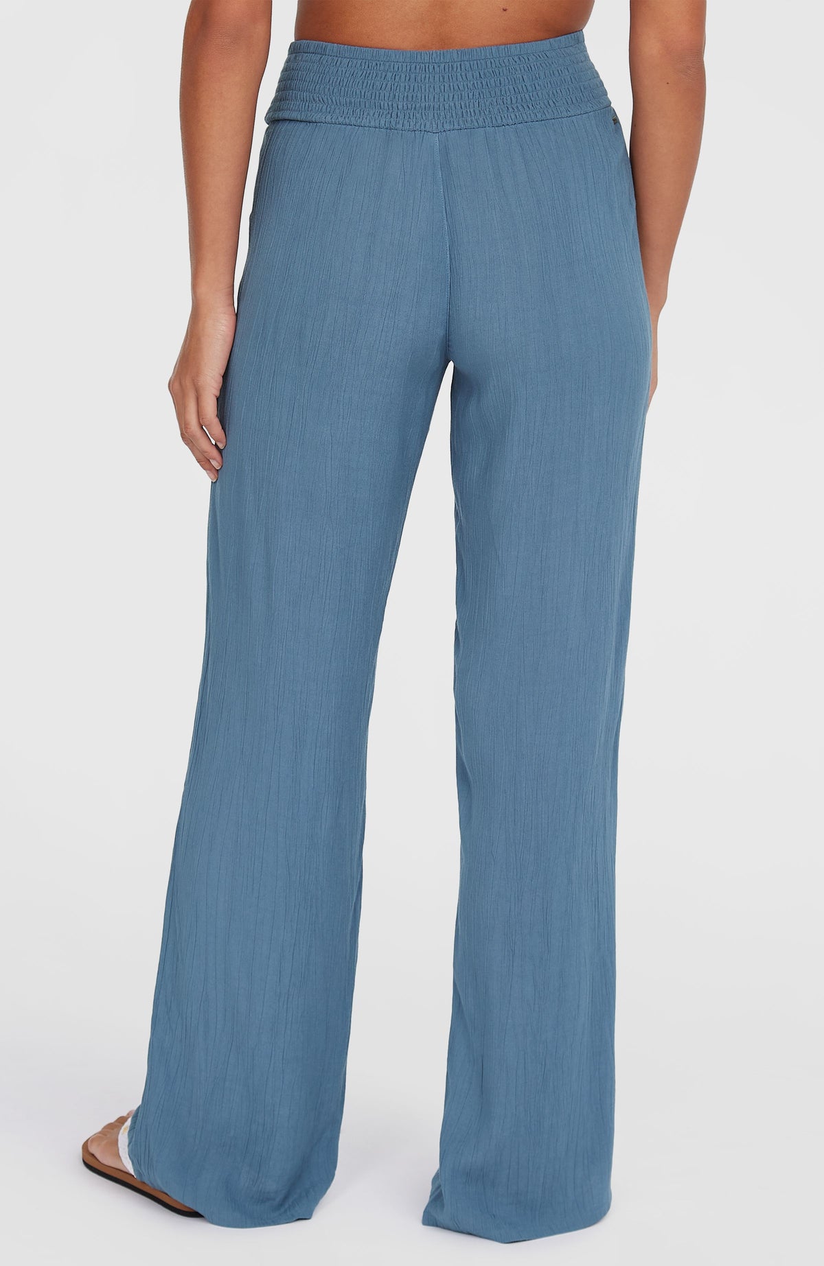 Johnny Smocked Waist Hose | Copen Blue