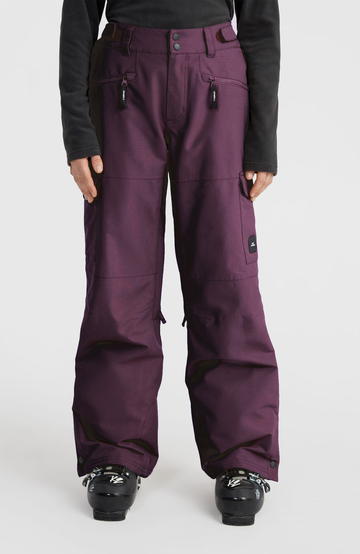 Utility Pro Loose Skihose | Aubergine