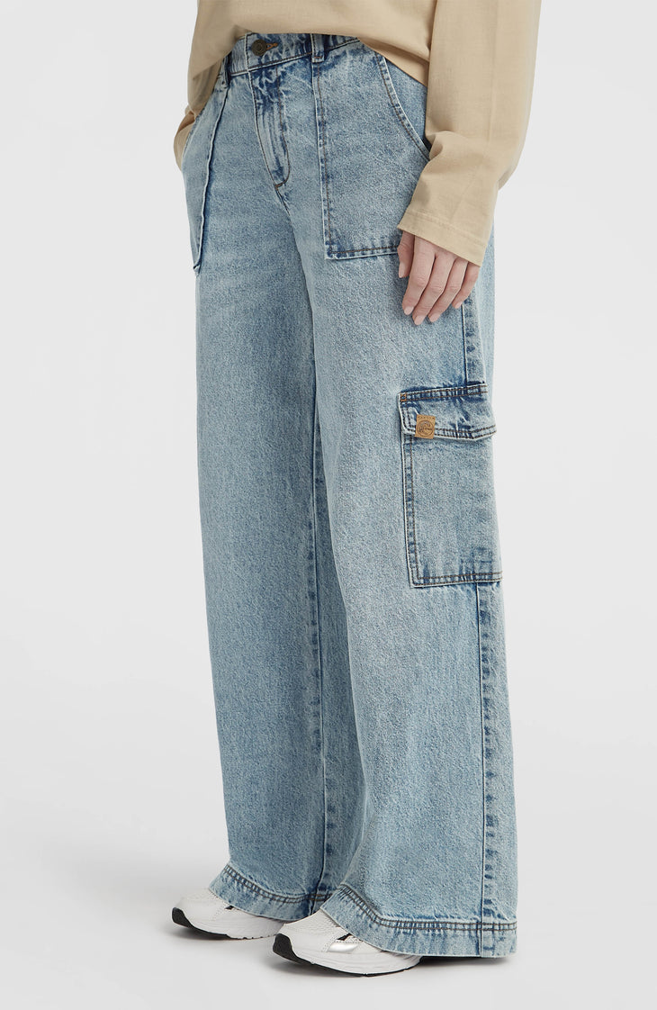 O'Riginals Denim-Cargohose | Denim Blue