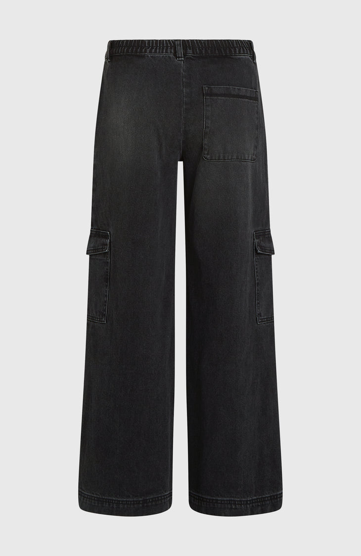 O'Riginals Denim-Cargohose | Black Out