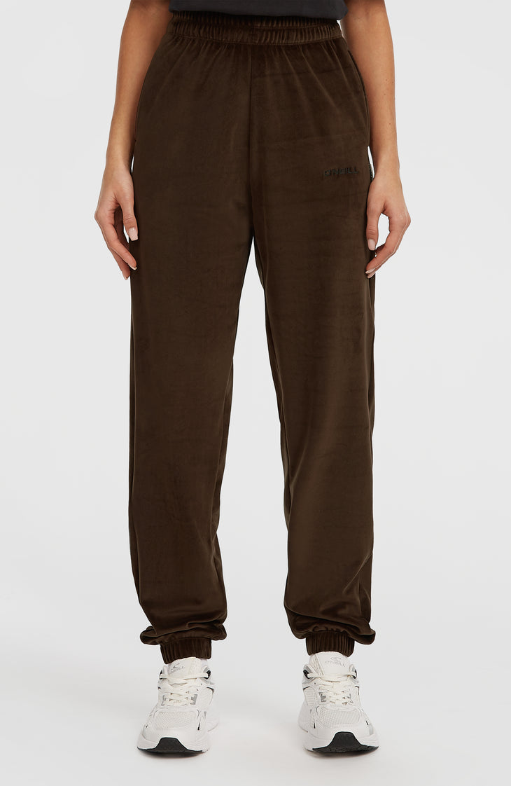 FWC'Cruz Velour Jogginghose | Coffee Bean