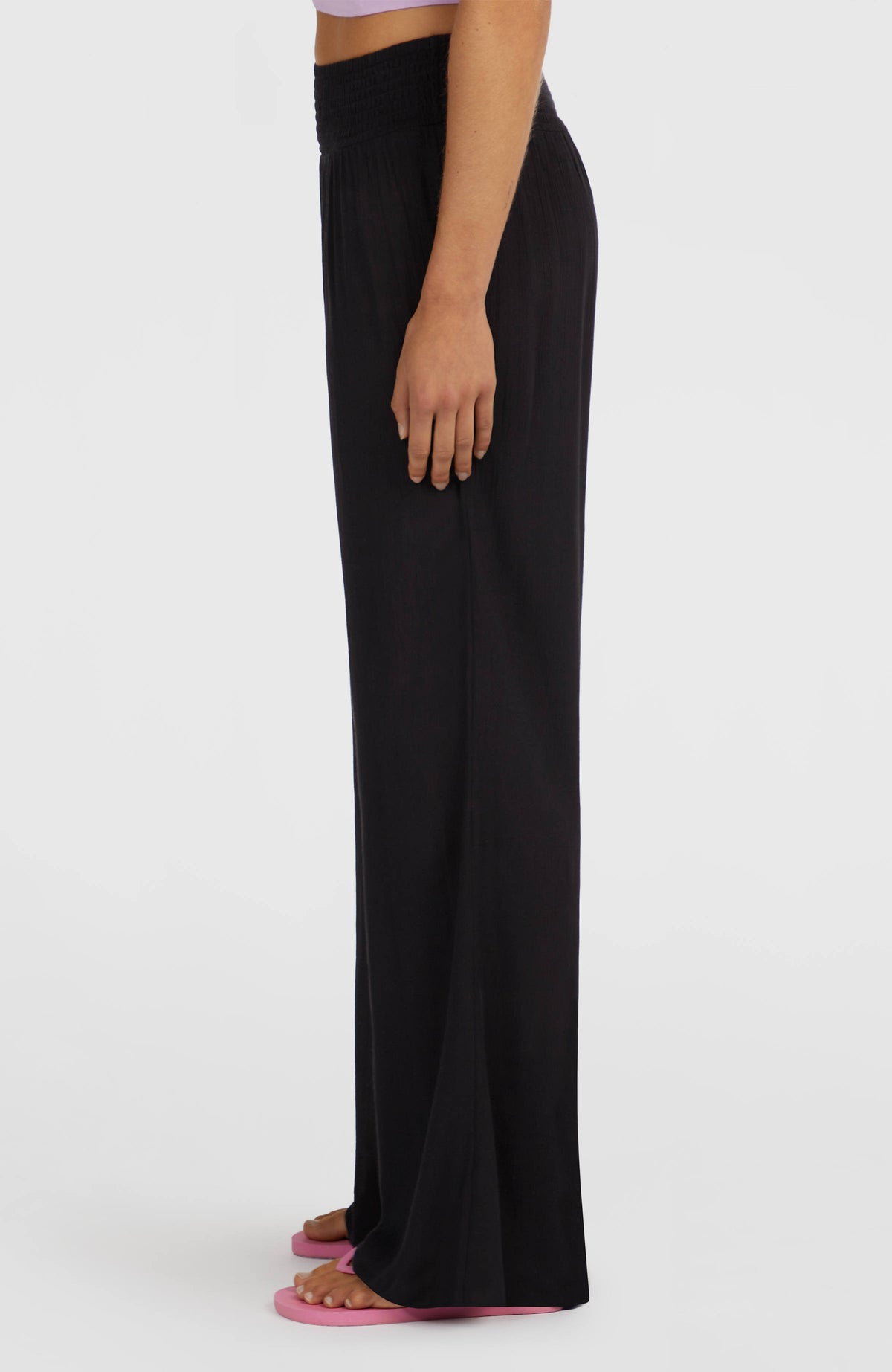 Johnny Hose mit gesmoktem Bund | Black Out