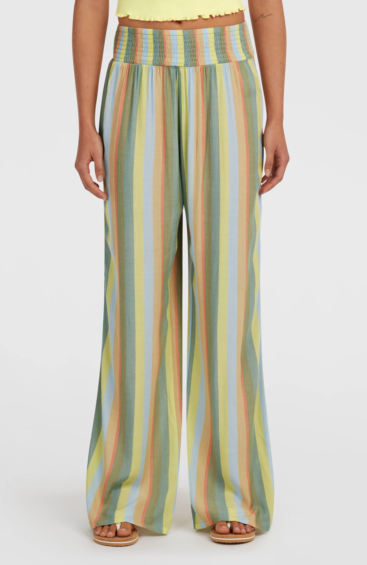 Johnny Hose mit gesmoktem Bund | Multi Must Haves Stripe
