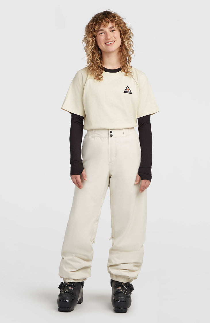 FWC Oversized Ski- und Snowboardhose | Linen White