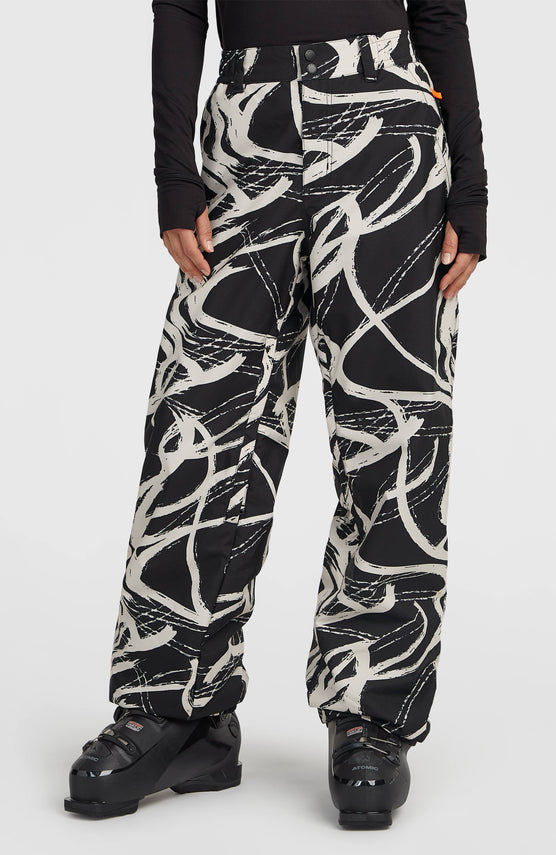 FWC Oversized Ski- und Snowboardhose | White Snowtracks
