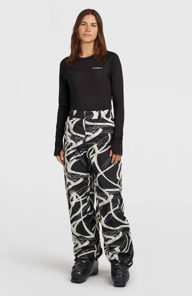 FWC Oversized Ski- und Snowboardhose | White Snowtracks