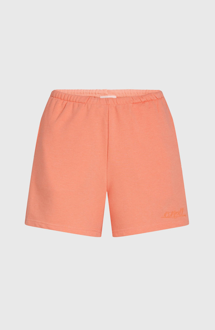 Essentials O'Neill Script Sweatshorts | Coral Pink