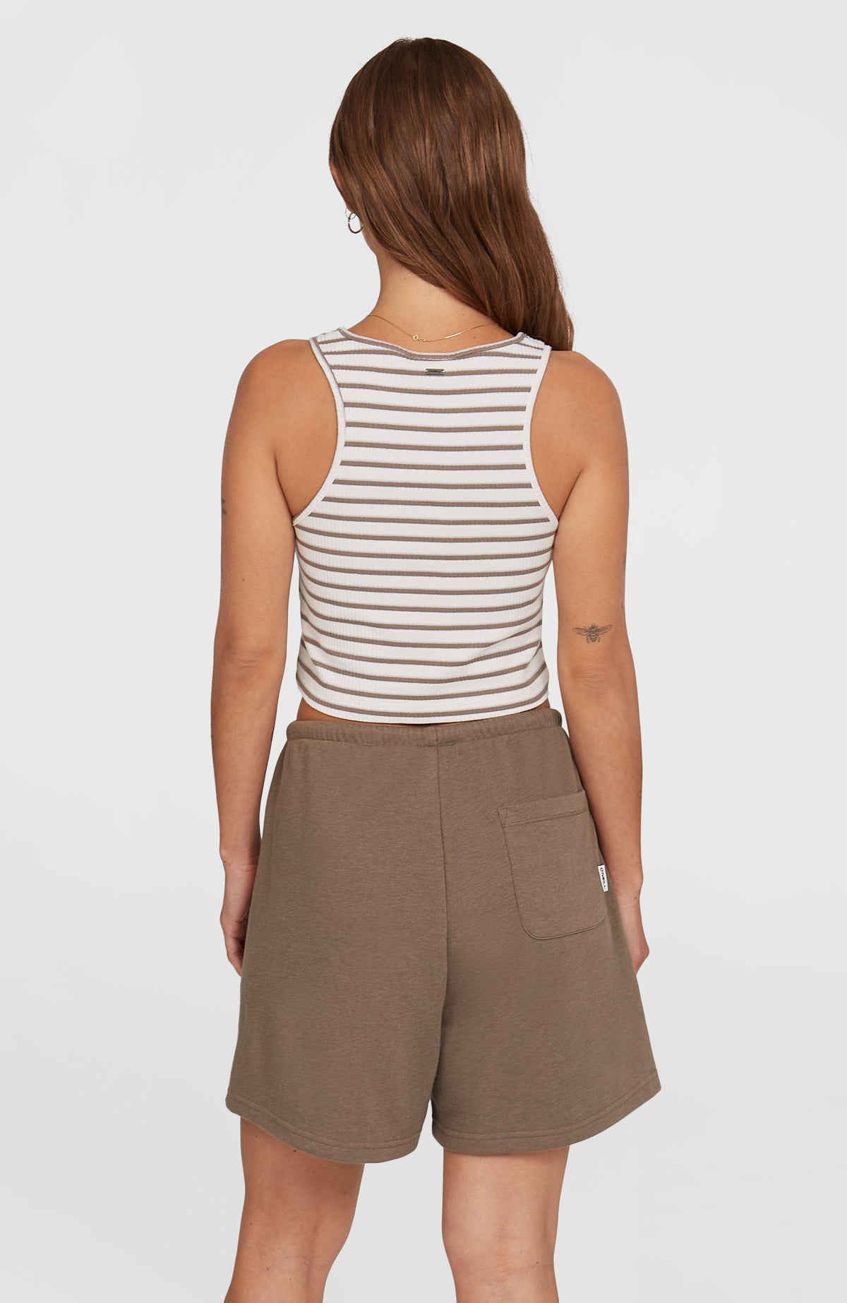 Essentials Script Sweatshorts | Pure Cashmere