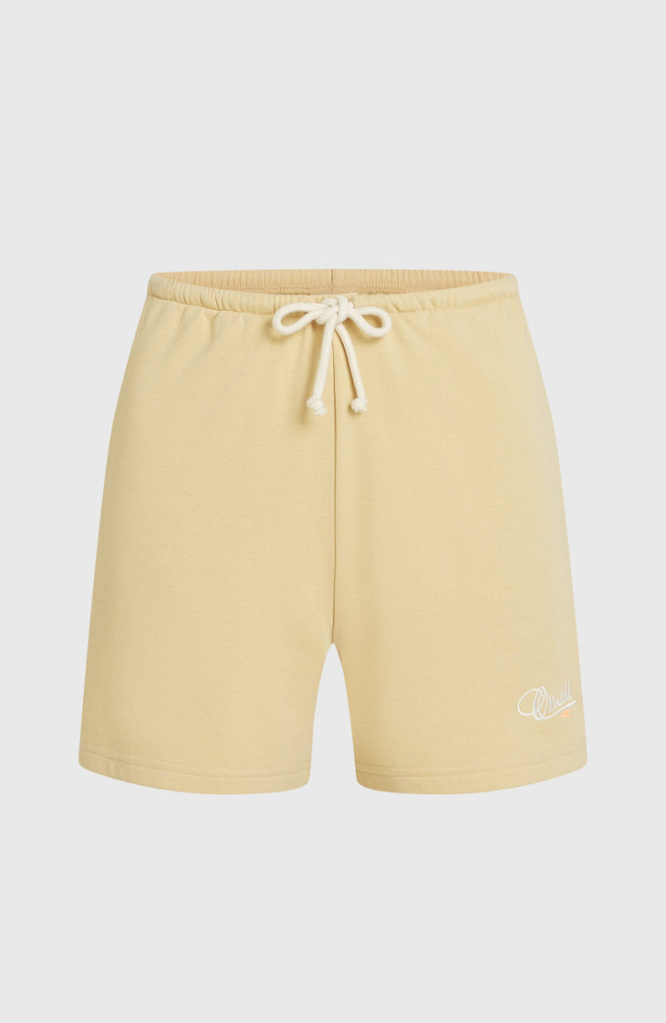 Essentials Script Sweatshorts | Cocoa Sand