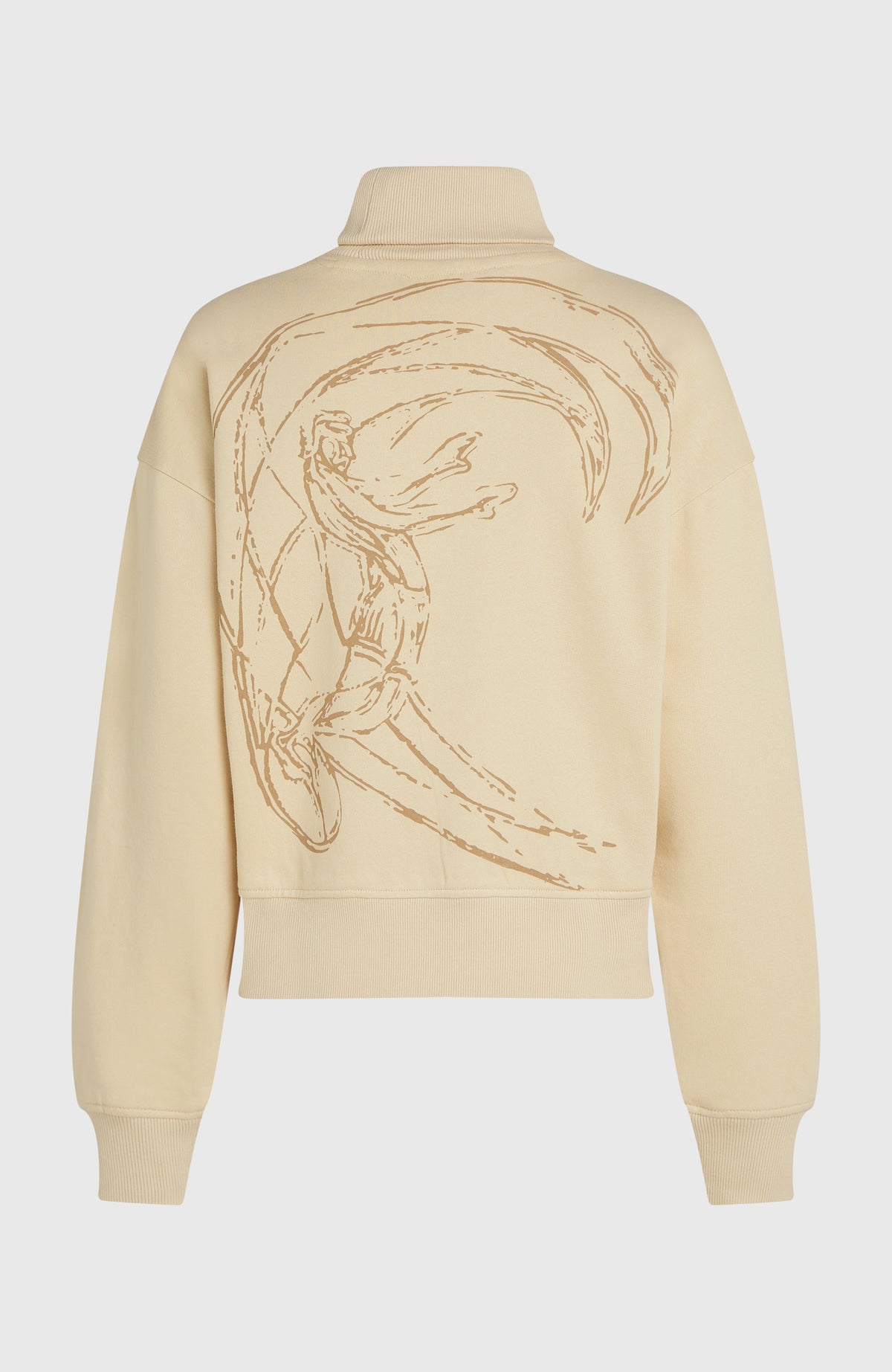 O'Riginals Crew Sweatshirt mit hohem Kragen | Macaron