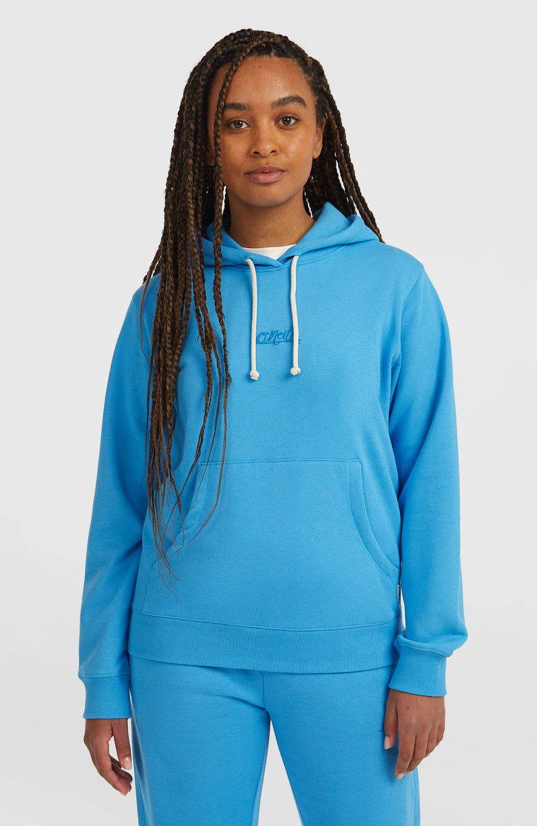 Essentials Script Hoodie | Blue Poppy Essentials Script Hoodie | Blue Poppy