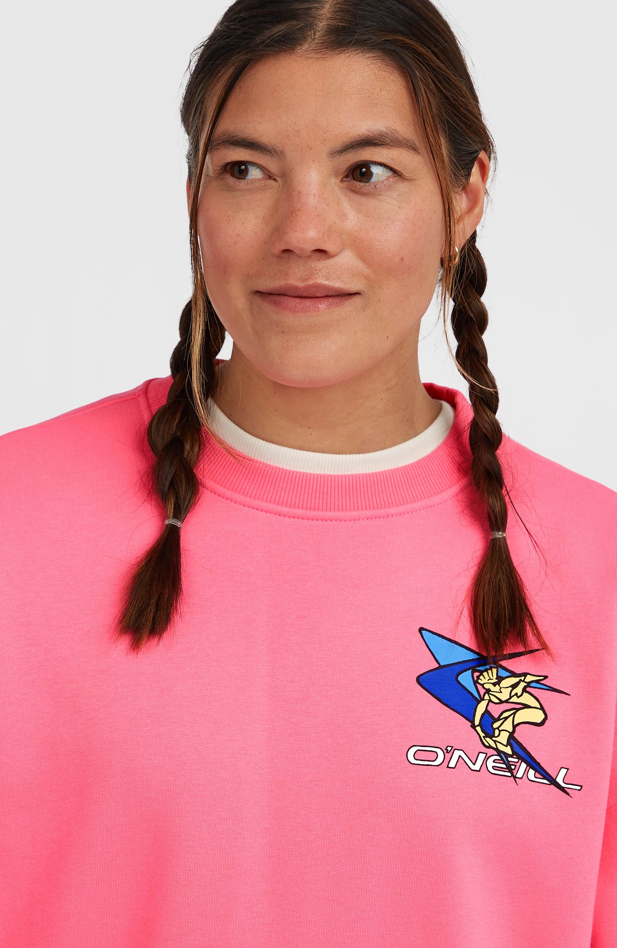 FWC'Play Crew Sweatshirt | Skater Pink