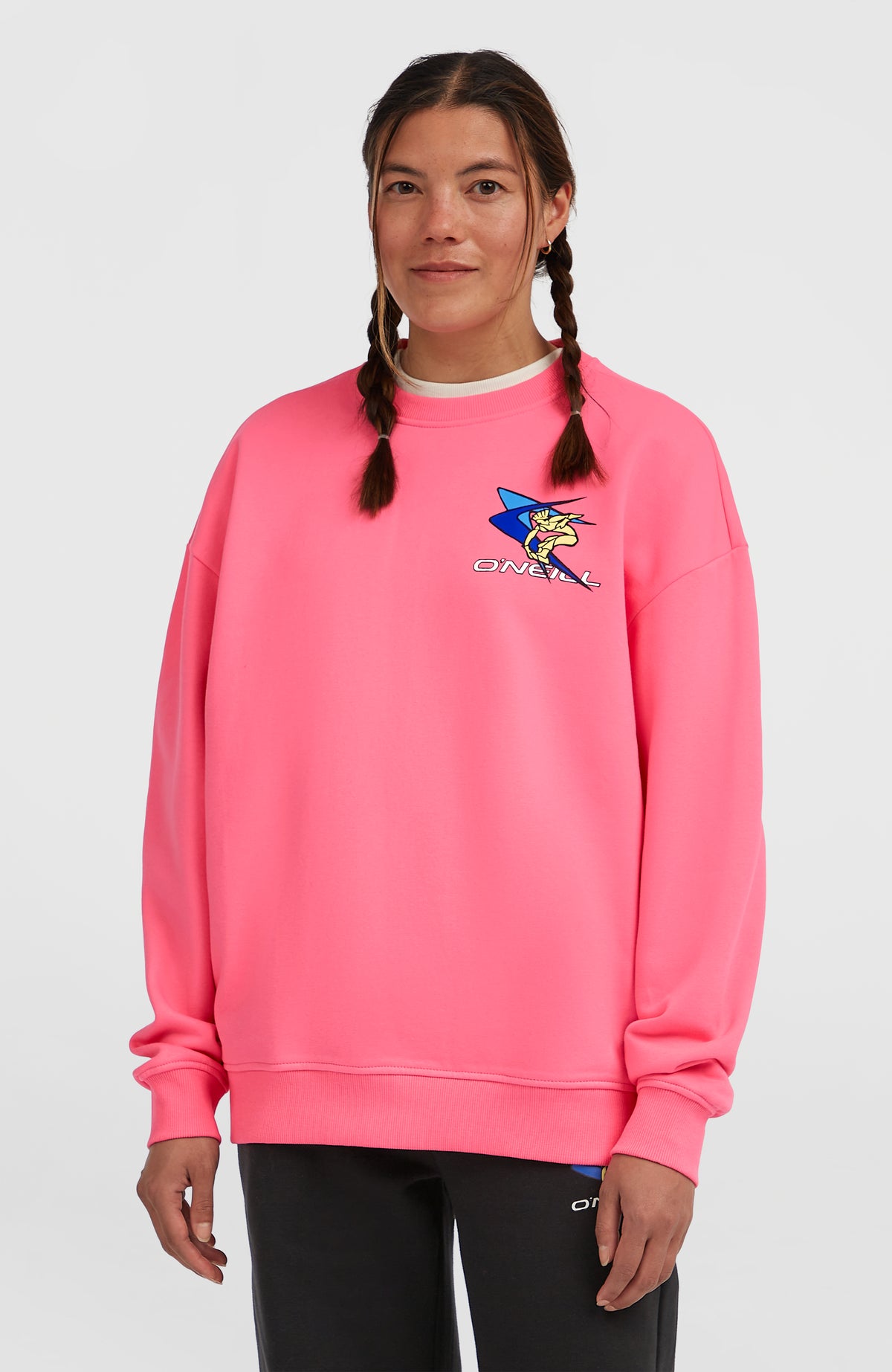 FWC'Play Crew Sweatshirt | Skater Pink