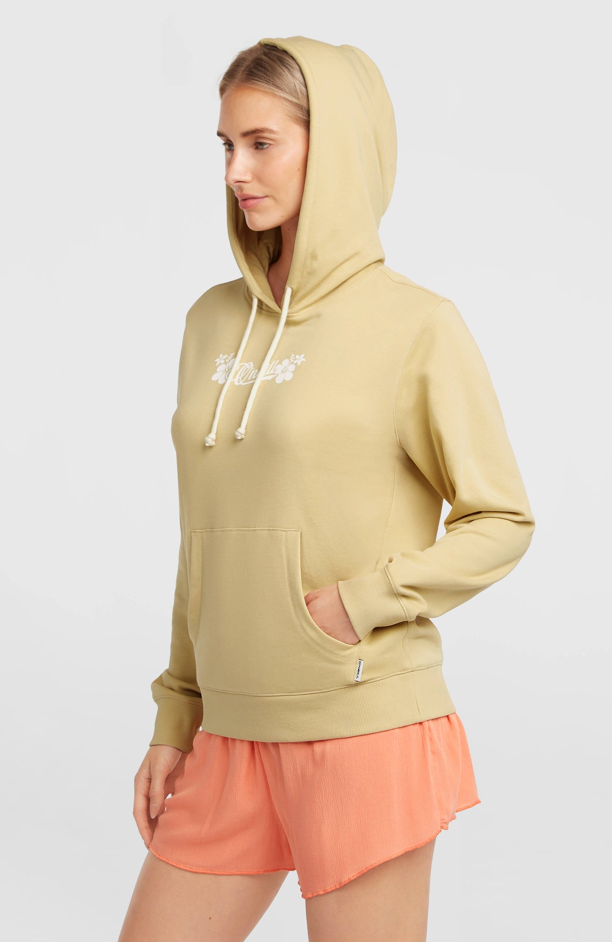 Essentials Script Hoodie | Cocoa Sand