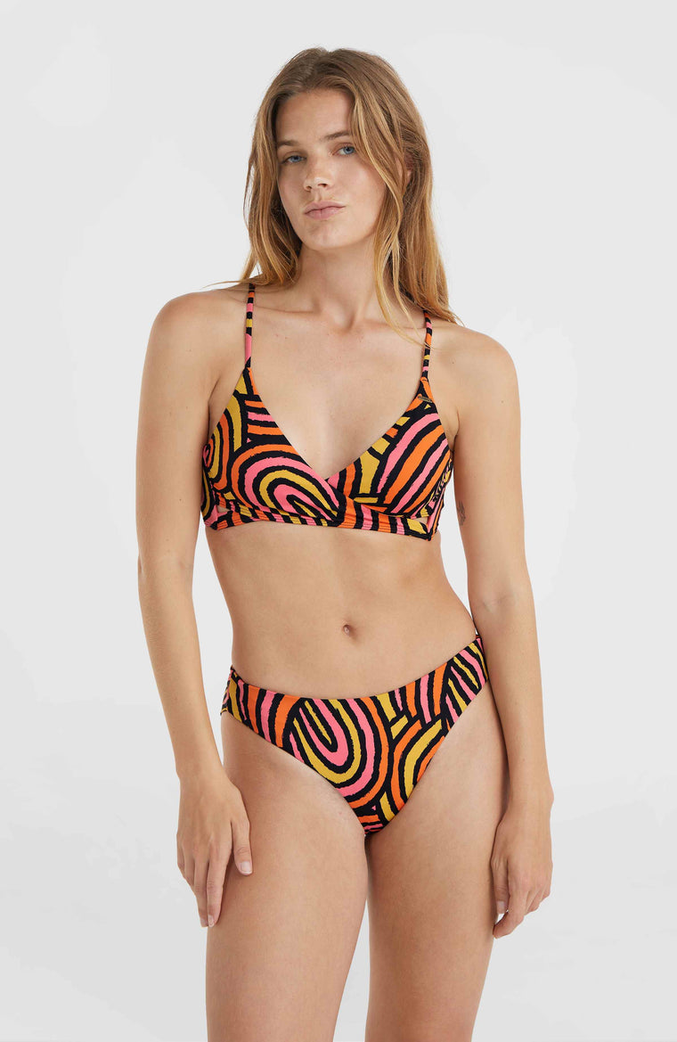 Baay Maoi Bikini-Set | Orange Rainbow Stripe Baay Maoi Bikini-Set | Orange Rainbow Stripe