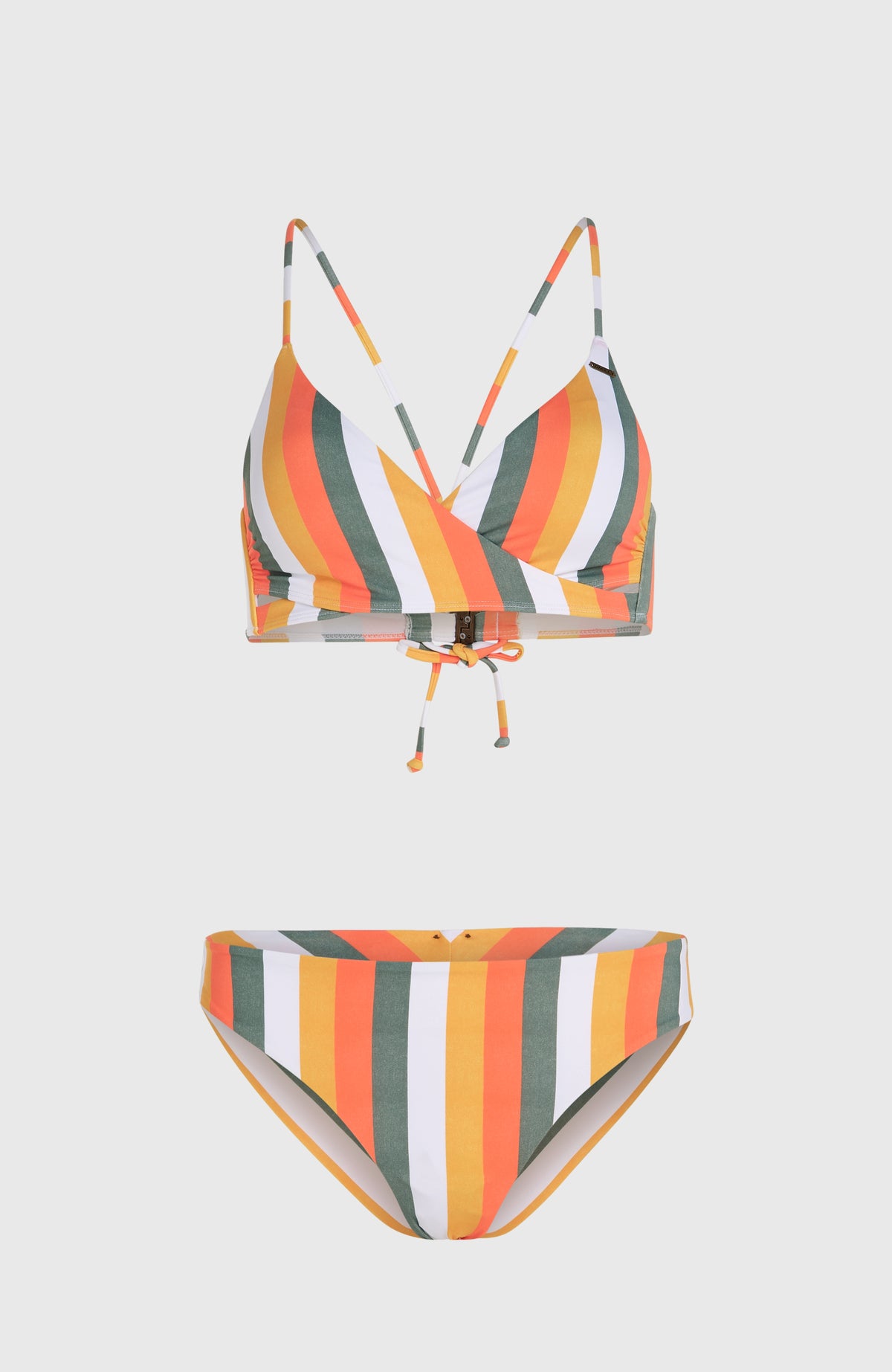 Baay Maoi Bikini-Set | Orange Multistripe