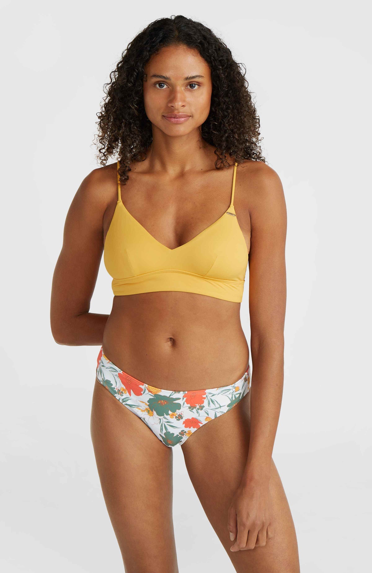 Wave Crop Bikini-Oberteil | Golden Haze