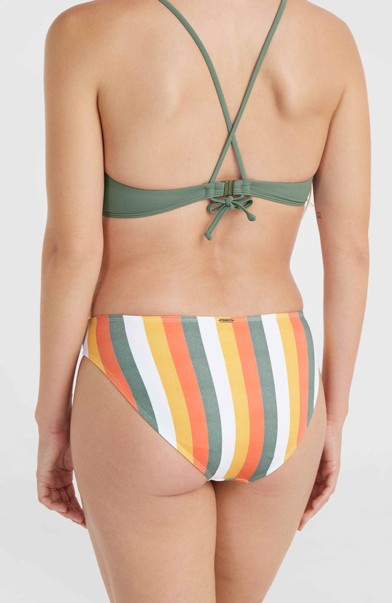 Rita Bikinihose | Orange Multistripe Rita Bikinihose | Orange Multistripe