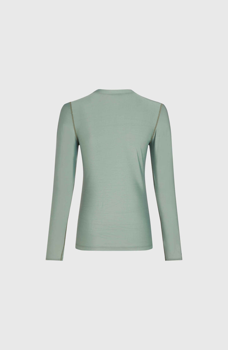 Essentials Bidart Longsleeve-Schwimmshirt | Lily Pad