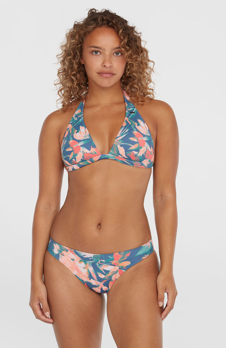 Essentials Marga Cruz Bikini-Set | Blue Painted Tropics Essentials Marga Cruz Bikini-Set | Blue Painted Tropics
