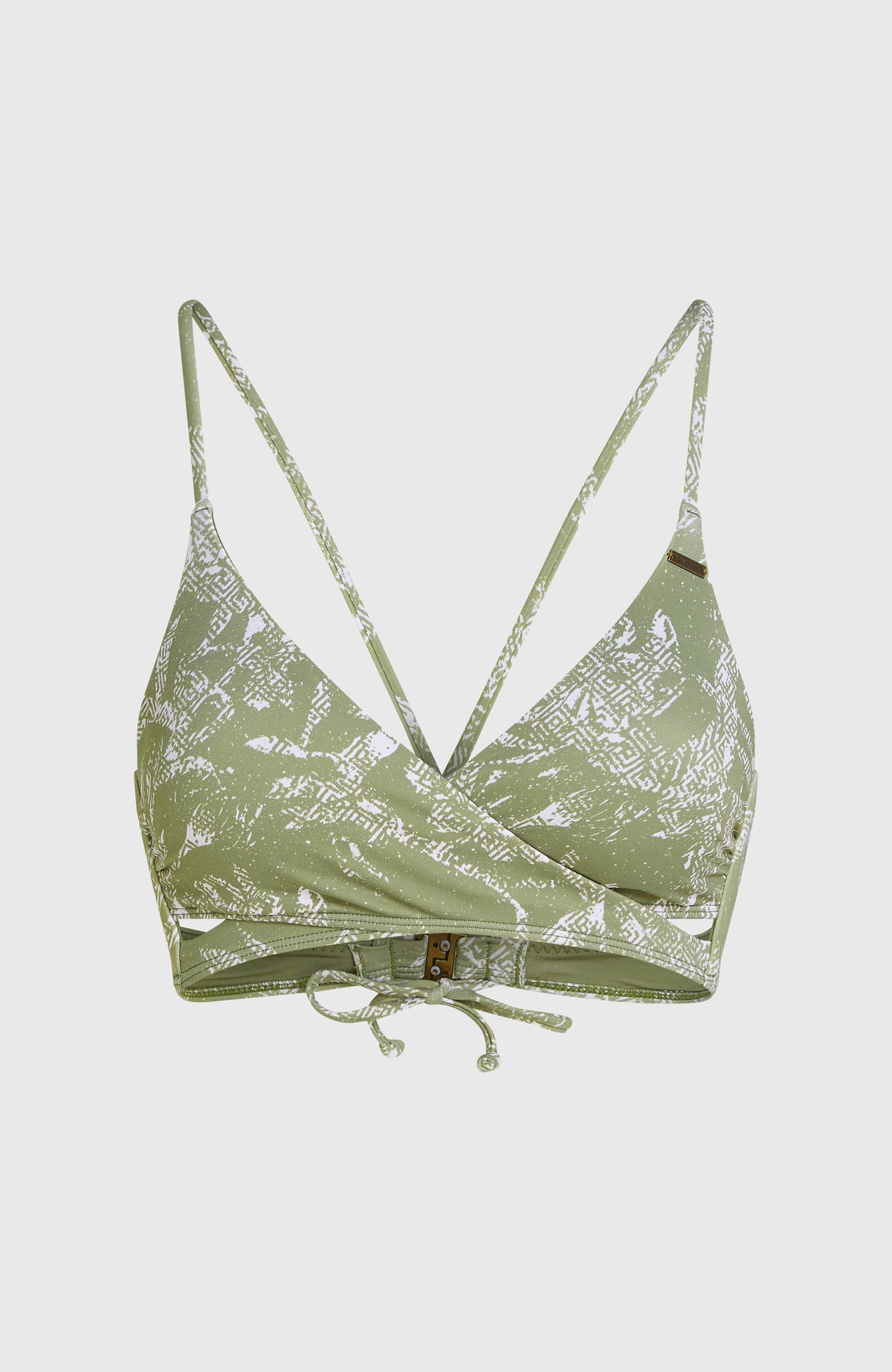 Baay Bikini-Oberteil | Green Textured Jungle