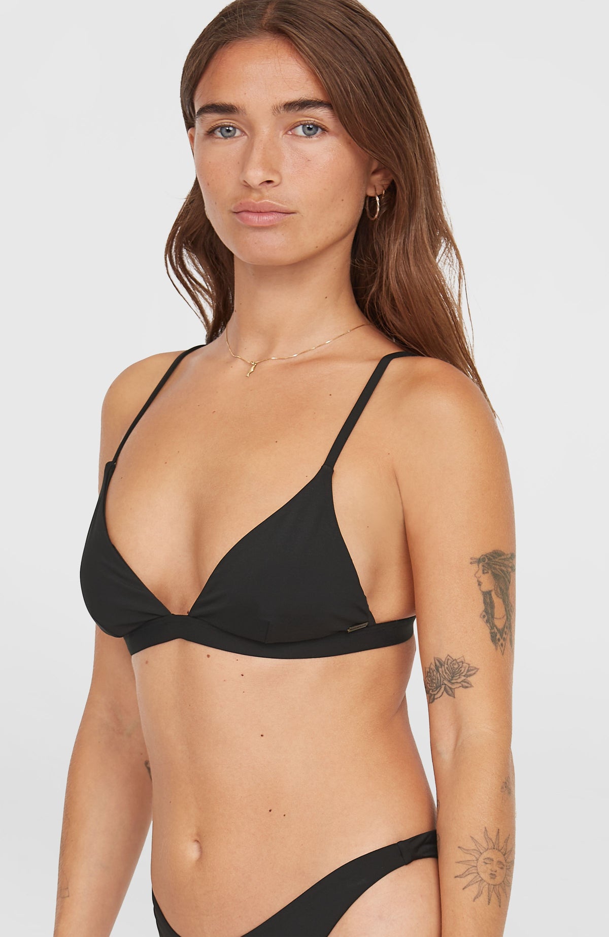 Seaside Tri Bikini-Oberteil | Black Out